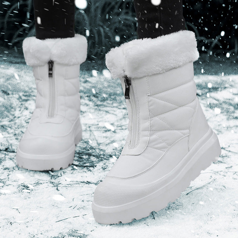 Damen Thermo-Winterstiefel mit wasserabweisender Beschichtung und kuscheligem Warmfutter EB