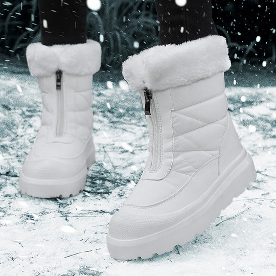 Damen Thermo-Winterstiefel mit wasserabweisender Beschichtung und kuscheligem Warmfutter EB