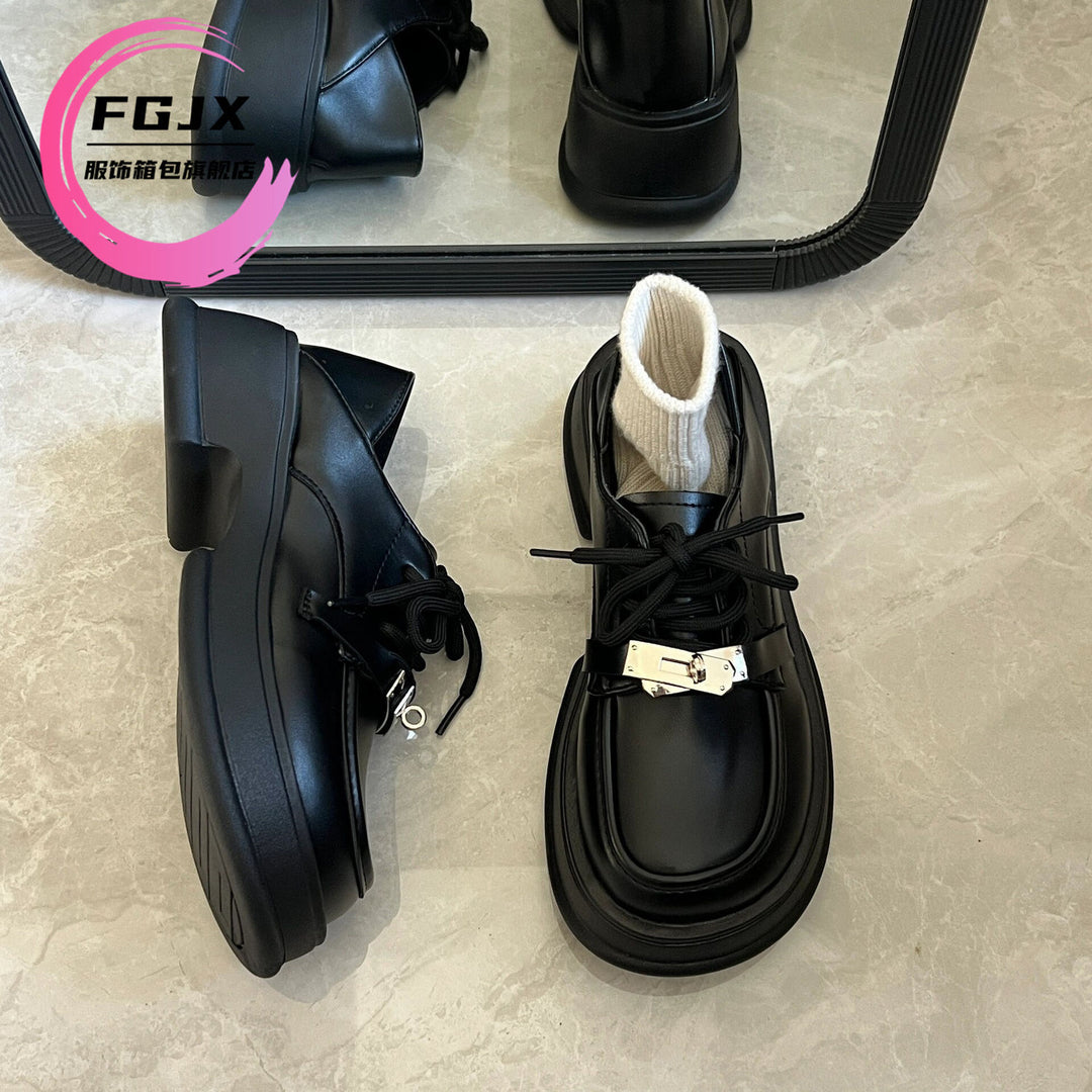 Damen Modische Chunky Schnürschuhe mit innovativem Wow-Effekt und hochwertiger Verarbeitung EB