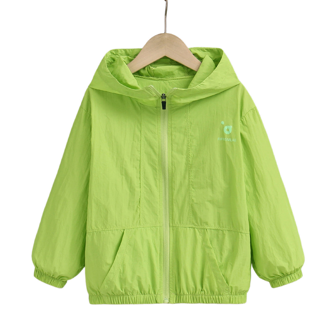 Damen nan ultraleichte Windbreaker Jacke mit Kapuze und elastischen Bündchen R&B
