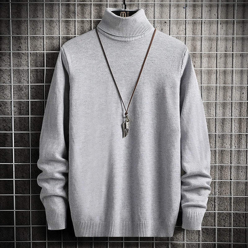 Herren bequemer Rollkragenpullover EB