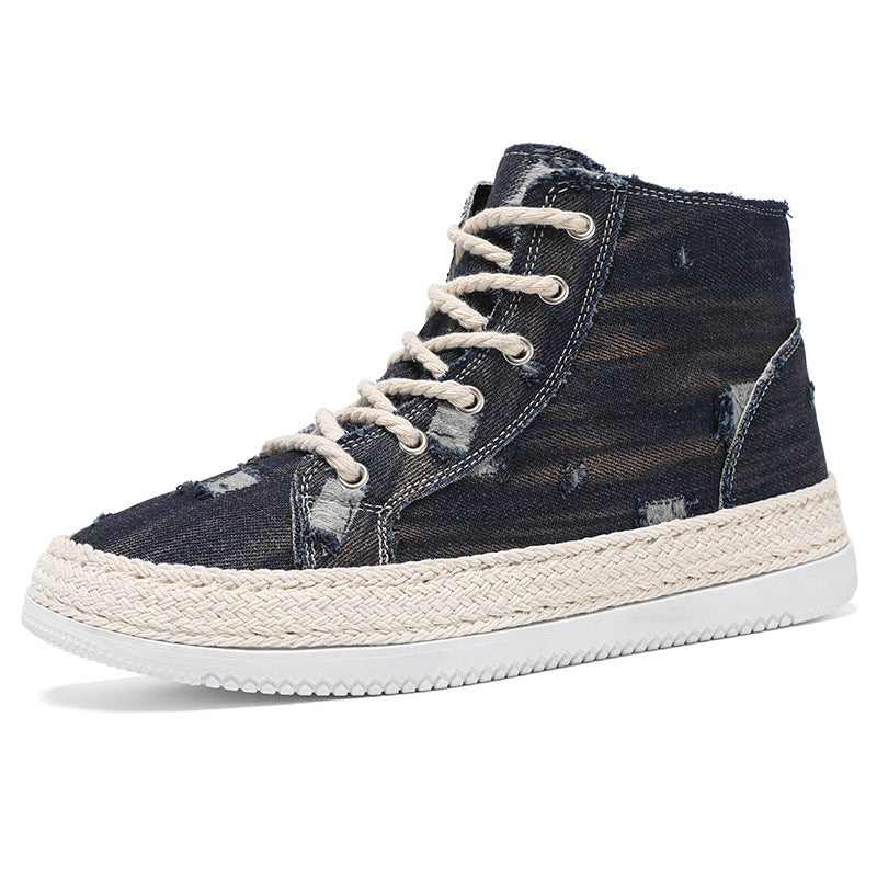 Herren Modische High-Top Sneakers im urbanen Design EB