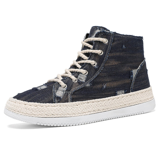 Herren Modische High-Top Sneakers im urbanen Design EB
