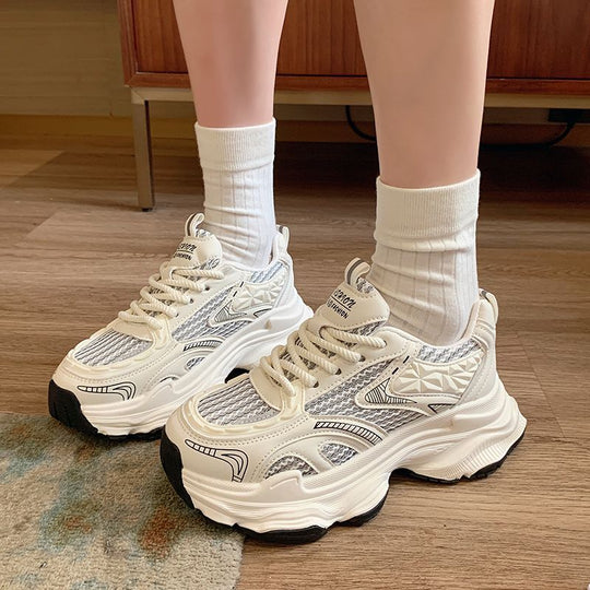 Damen Sportliche Chunky Sneakers EB