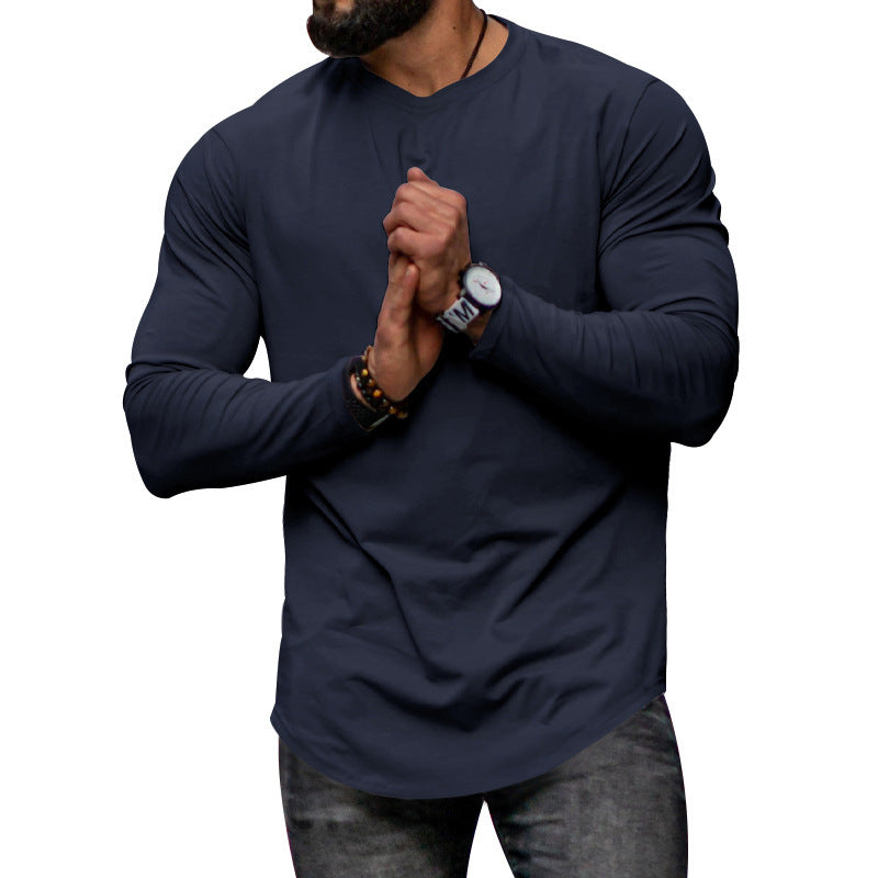 Herren langärmeliges Sportshirt mit innovativer atmungsaktiver Technologie EB