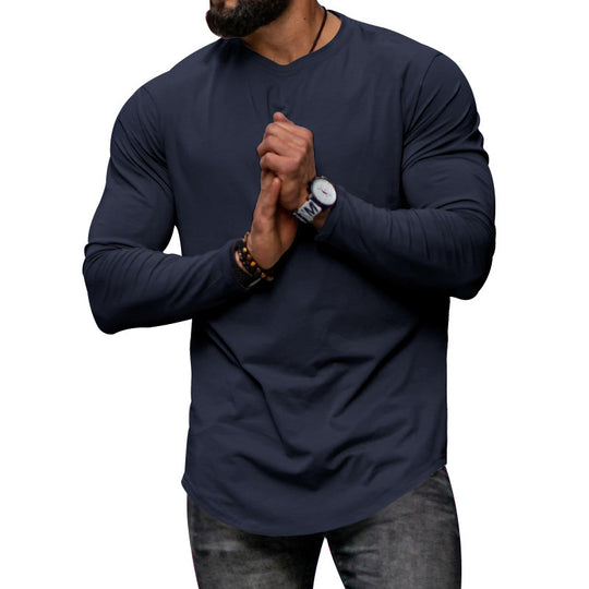 Herren langärmeliges Sportshirt mit innovativer atmungsaktiver Technologie EB