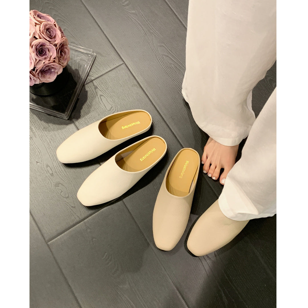 Damen Bequeme Mules mit modernen Akzenten EB