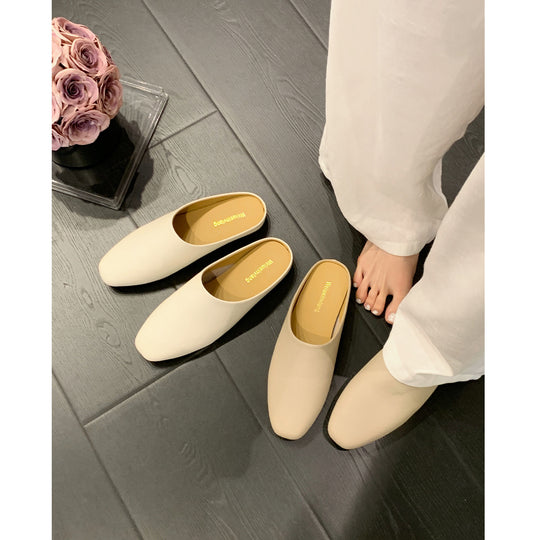 Damen Bequeme Mules mit modernen Akzenten EB