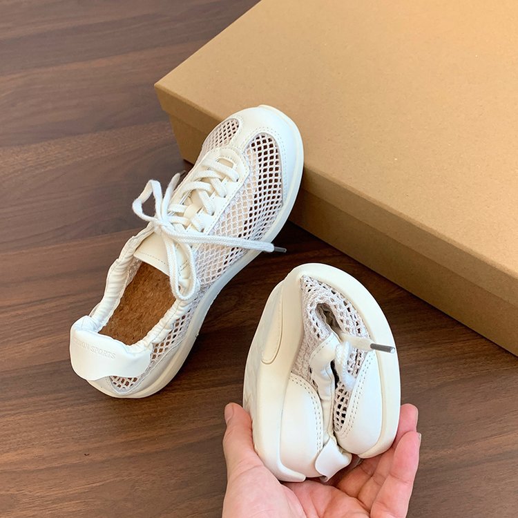 Damen atmungsaktive Mesh-Sneaker mit bequemem Korkfußbett und rutschfester Sohle EB