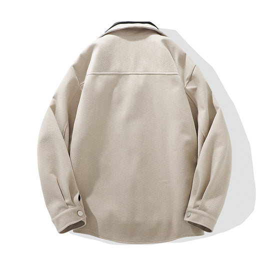 Herren trendige Übergangsjacke mit zwei praktischen Taschen EB