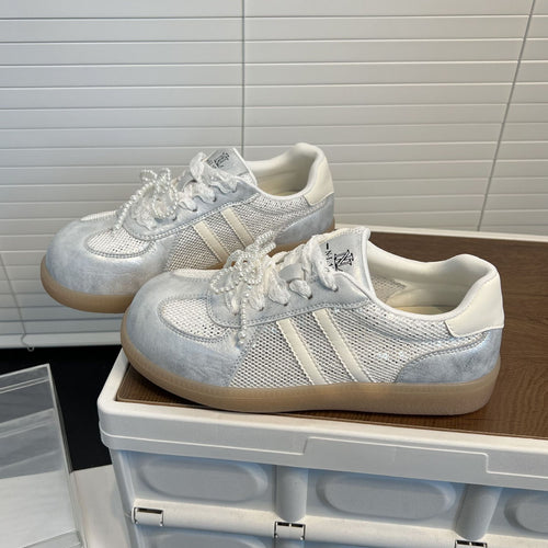 Damen Atmungsaktive Sneakers mit eleganten Details EB