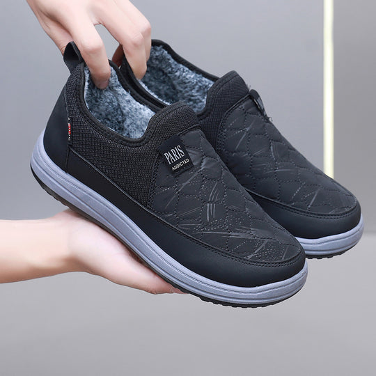 Damen Warmgefütterte Slip-On Freizeitschuhe EB