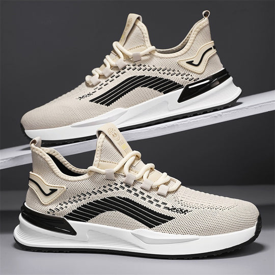 Damen Sportliche Sneakers mit innovativer atmungsaktiver Oberflächenstruktur EB