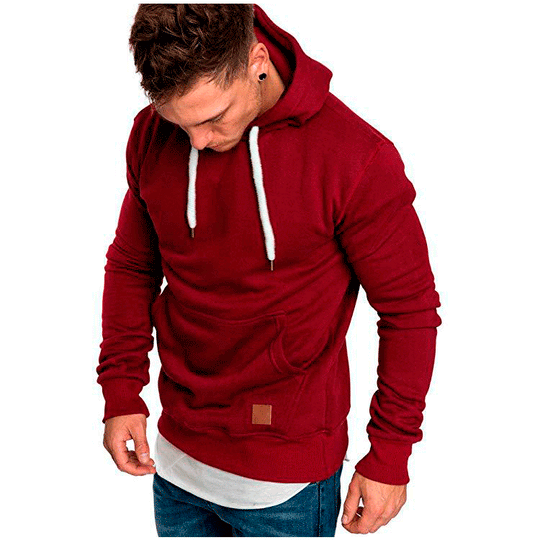 Herren Kapuzenpullover mit modischem Schnitt und lässigem Innenfutter EB