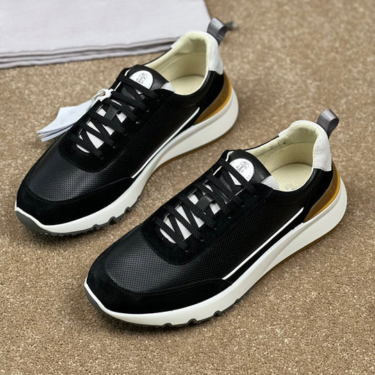 Damen Sportliche Sneaker mit atmungsaktiver Mesh-Oberfläche und dämpfender Sohle EB