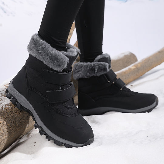 Damen Winterstiefel mit rutschfester Sohle und warmem Innenfutter EB