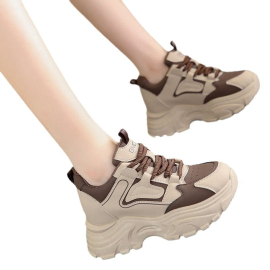 Damen Chunky Sneakers im modernen sportlichen Design mit dämpfender Sohle EB