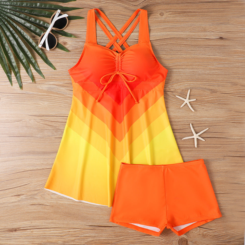 Damen Tankini-Oberteil mit Shorts EB