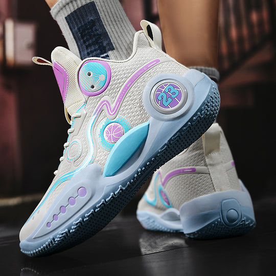 Damen Basketball Sneakers mit innovativem Dämpfungssystem und rutschfester Sohle EB
