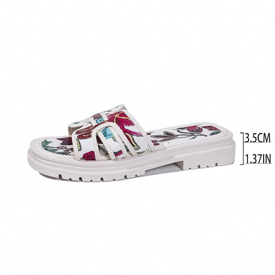 Damen Bequeme Badeschlappen mit modischem Design EB