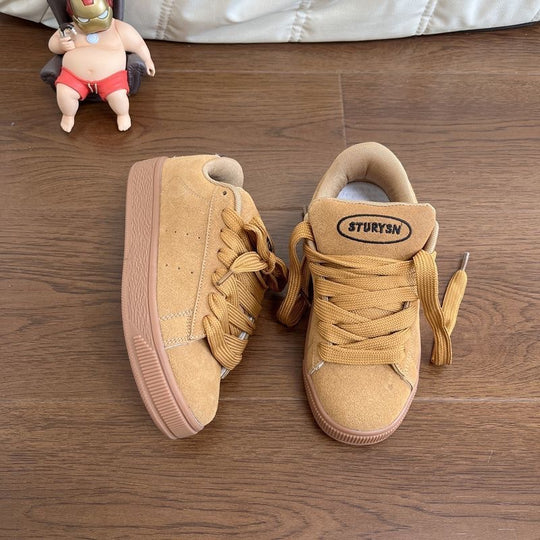 Damen Sneaker aus hochwertigem Wildleder mit weicher Dämpfung EB