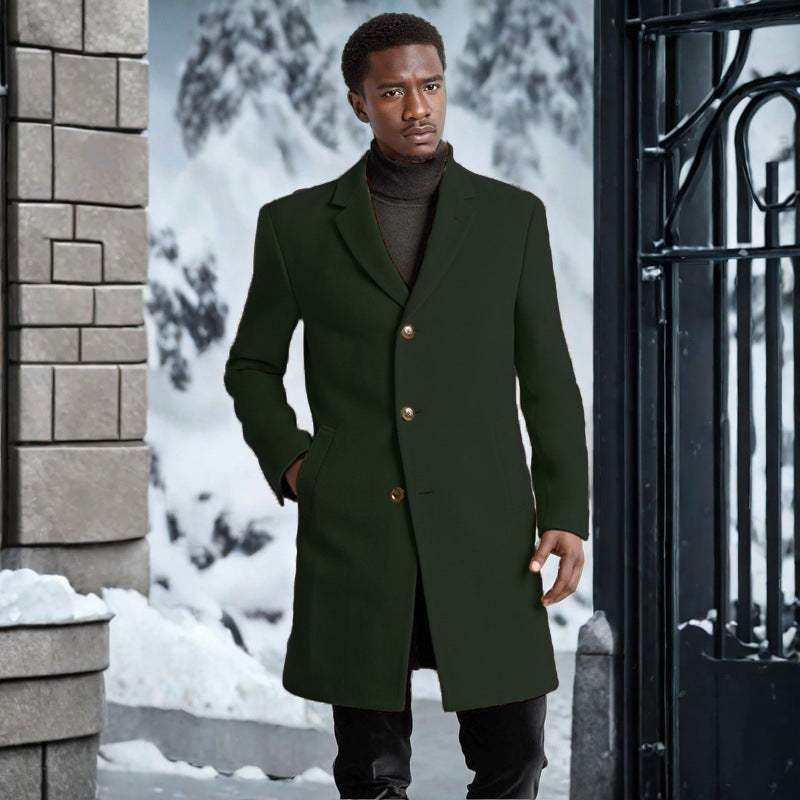 Herren eleganter Langmantel EB