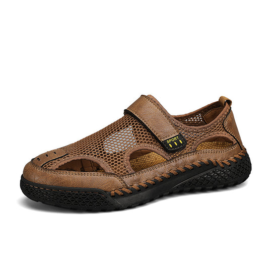 Herren Atmungsaktive Freizeitschuhe mit verstellbarem Riemen EB