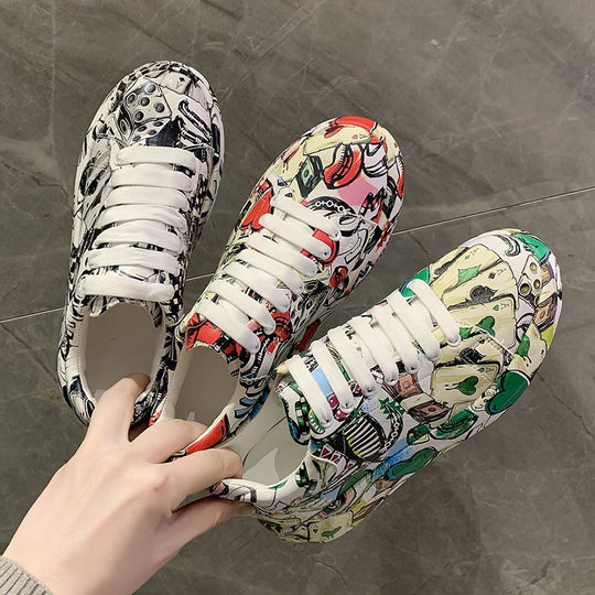 Damen trendige Sneakers EB