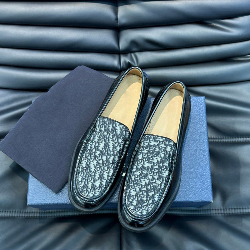 Damen Mokassin aus hochwertigem Leder mit elegantem Zierdetail EB