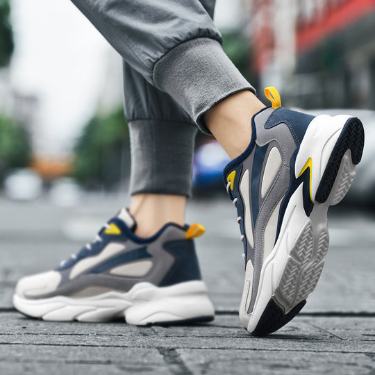 Damen Sportliche Fitness-Sneaker mit dämpfender Sohle und rutschfestem Profil EB