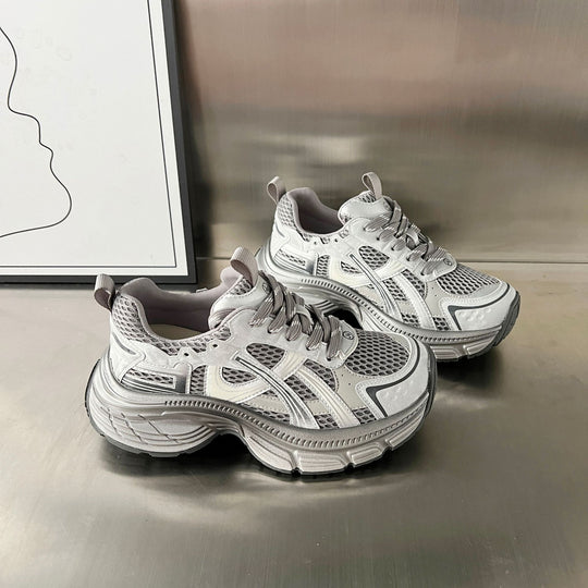 Damen Sportliche Laufschuhe mit atmungsaktiver Mesh-Oberfläche und innovativer Dämpfungstechnologie EB