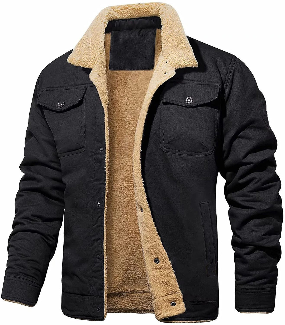 Herren Jacke mit Wendefunktion und Fleecefutter EB