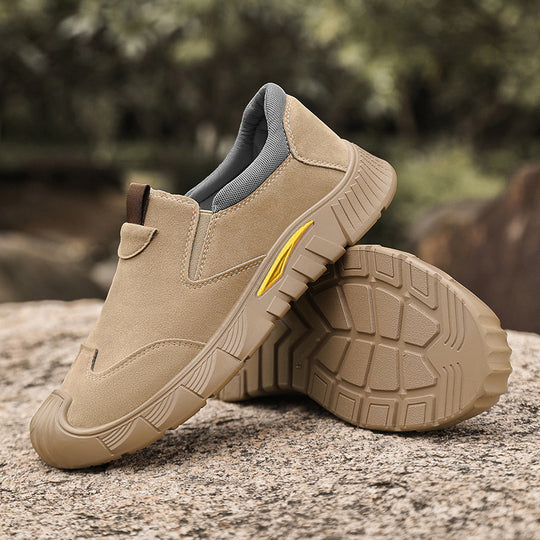 Damen Bequeme Slip-On Sneaker mit atmungsaktiver Innensohle EB