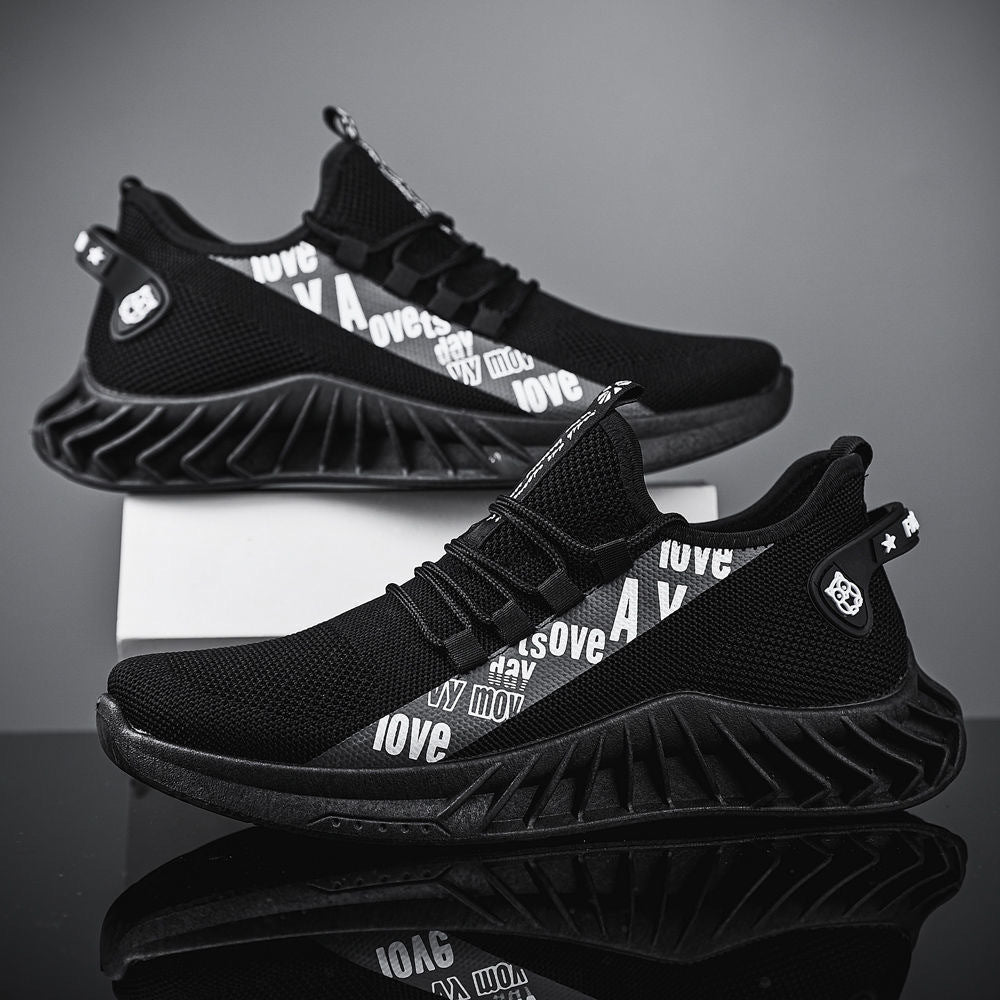 Damen Performance Sneakers mit atmungsaktivem Mesh-Obermaterial und rutschfester Laufsohle EB
