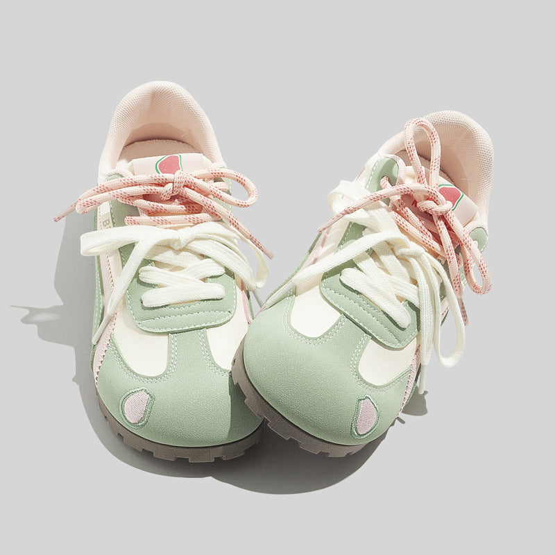 Damen Leichte und atmungsaktive Sneakers mit innovativen Schnürdetails EB