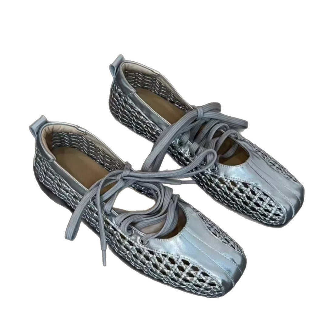 Damen Atmungsaktive Sneakers mit luftiger Netzstruktur und flexibler Sohle EB