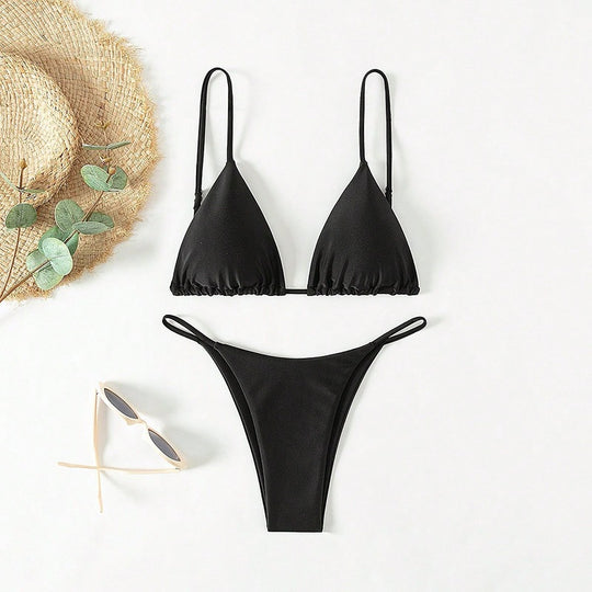 Damen Tie-Dye Triangel-Bikini EB