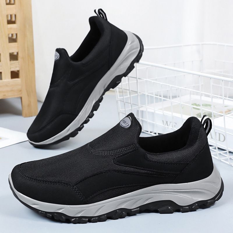 Damen Slip-On Sneakers mit ergonomischer Dämpfung und rutschfester Sohle EB