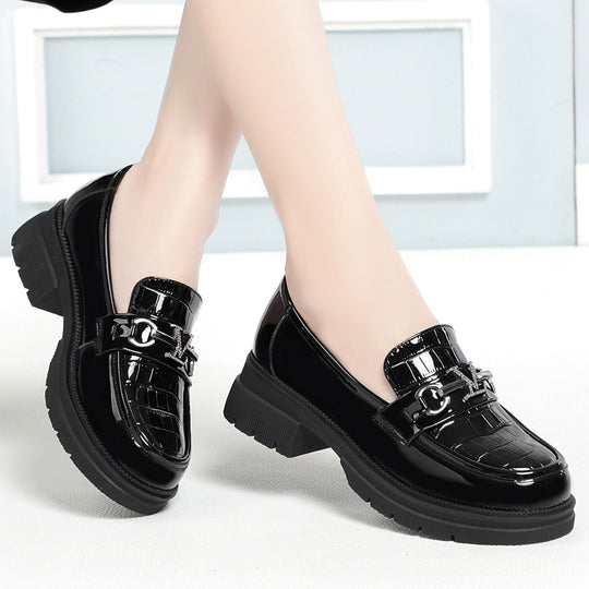 Damen Elegante Mokassins mit modischem Schmuckdetail EB