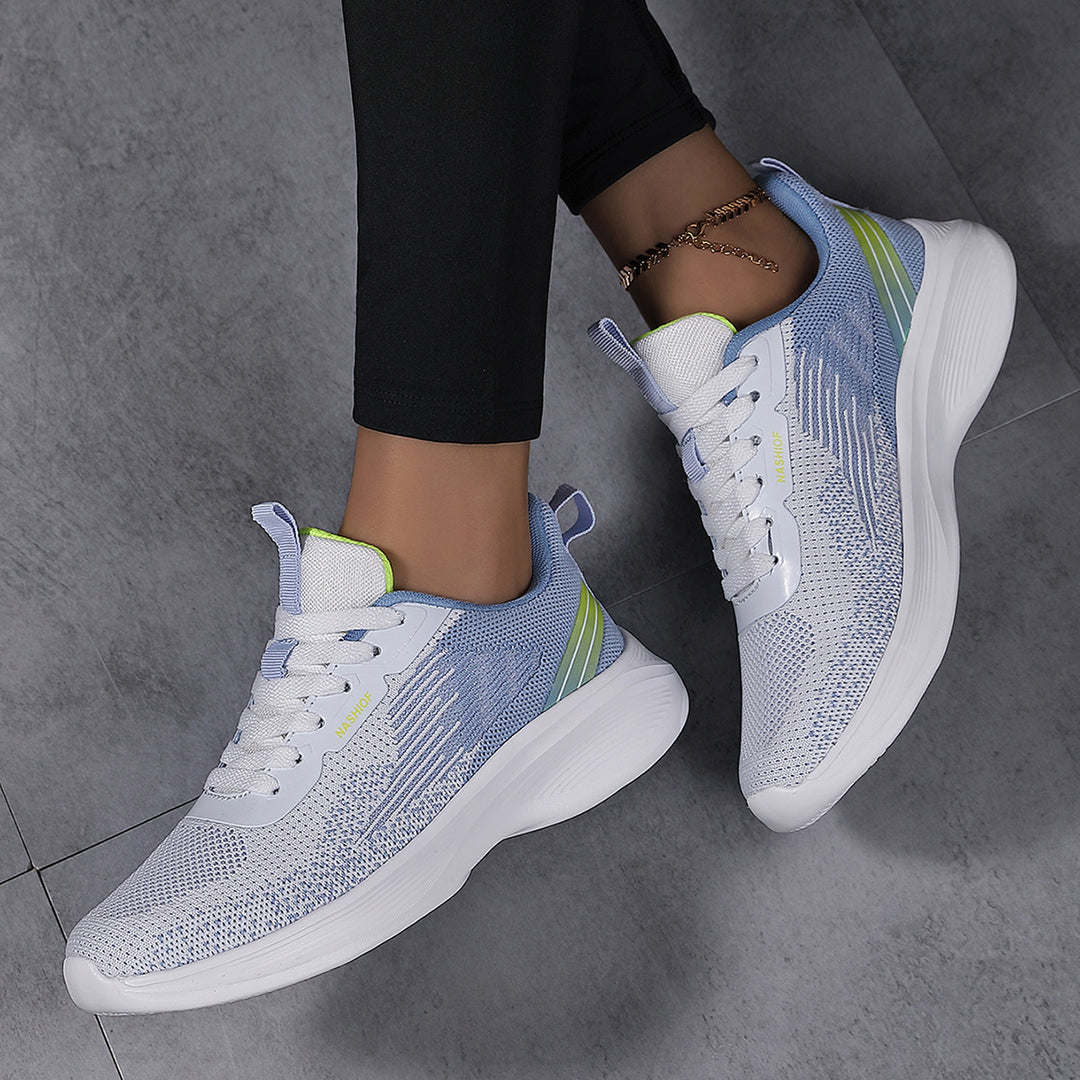 Damen Leichte und atmungsaktive Sneakers für sportliche Aktivitäten EB