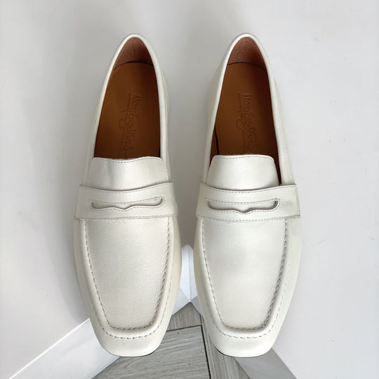 Damen Mokassins aus hochwertigem Wildleder mit eleganter Naht EB
