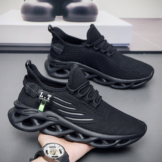 Damen sportliche und atmungsaktive Laufschuhe mit innovativem Dämpfungssystem EB