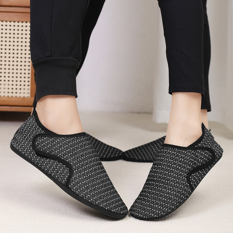 Damen Hausschuhe mit rutschfester Sohle und atmungsaktivem Mesh-Obermaterial EB