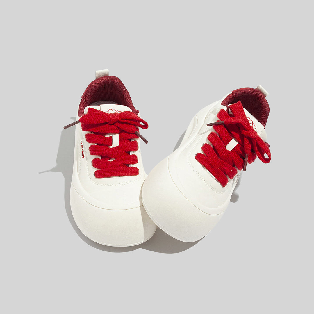 Damen Sportliche Chunky Sneakers mit weicher Dämpfung und modischen Akzenten EB