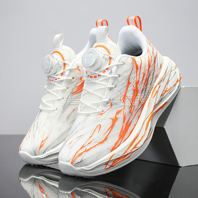 Unisex auffällige Plateau-Sneaker mit Schnelljustier-System und skulpturierter Wellenlaufsohle EB