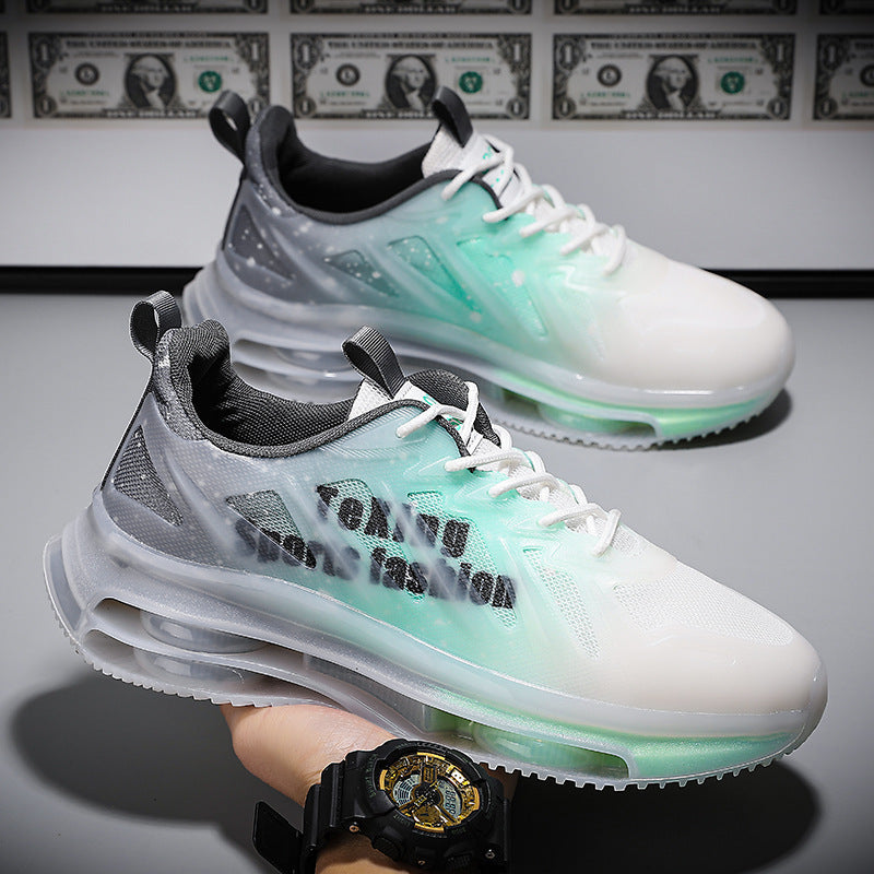 Damen sportliche Lauf-Sneaker mit luftiger Mesh-Oberfläche und stoßdämpfender Sohlentechnologie EB