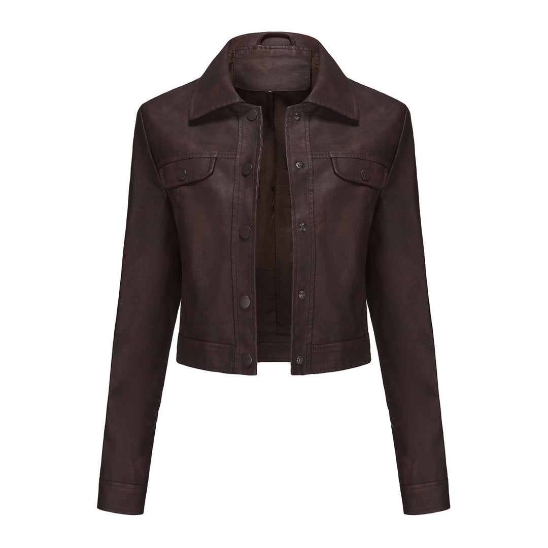 Damen modische kurz geschnittene jacke EB