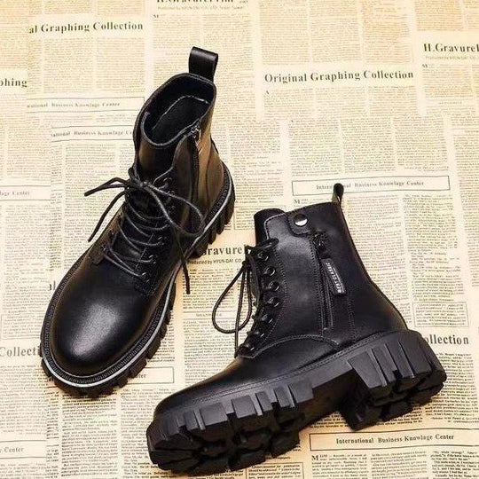 Damen Schnürstiefel mit robustem Profil und nachhaltigem Obermaterial EB