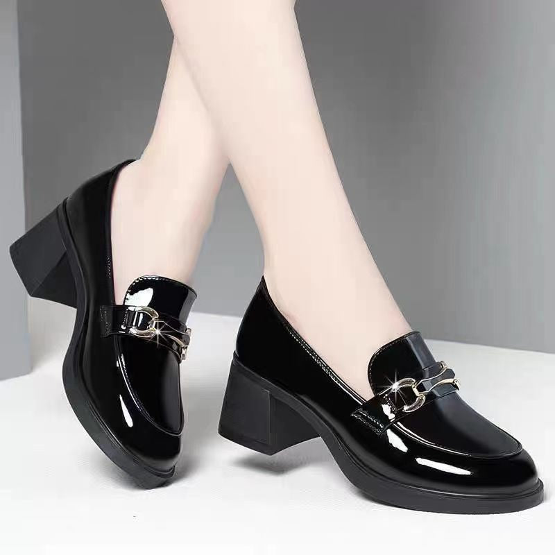 Damen Elegante und bequeme Pumps mit modischem Schnallen-Design EB