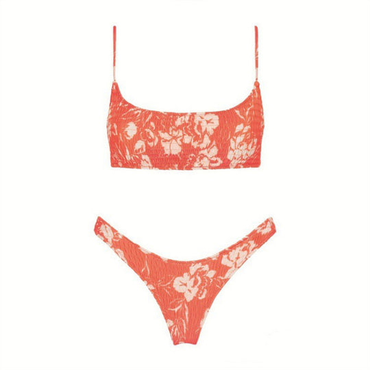 Damen Floral-Bikini-Set EB